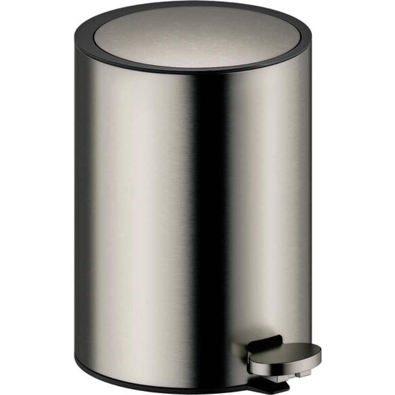 Damixa Zen toiletspand, 3 liter, børstet sort krom