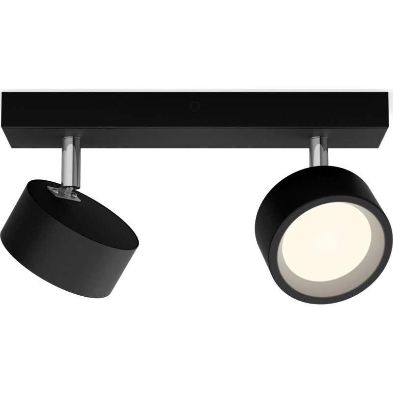 Philips Bracia takspotlight, 2 spotlights, svart