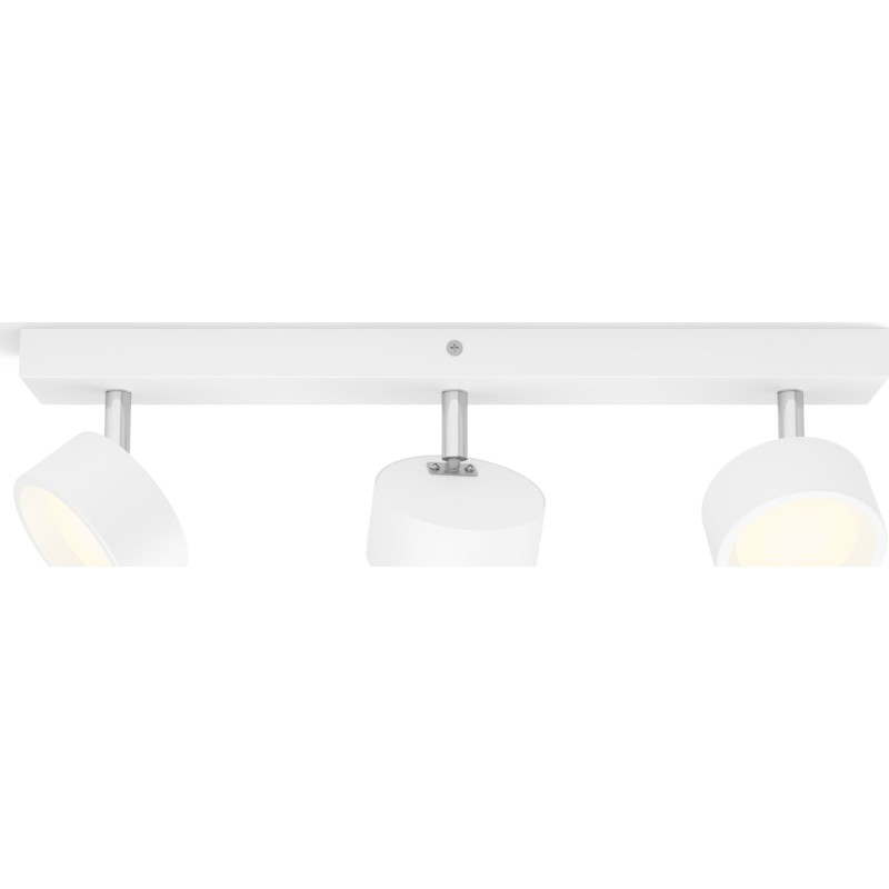 Philips Bracia takspotlight, 3 spotlights, vit