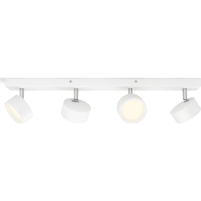 Philips Bracia takspotlight, 4 spotlights, vit