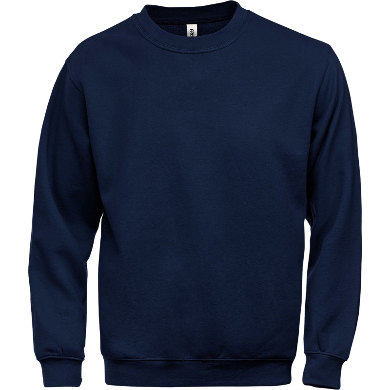 Fristads Acode Klassisk sweatshirt, mørk marineblå, str. 6XL