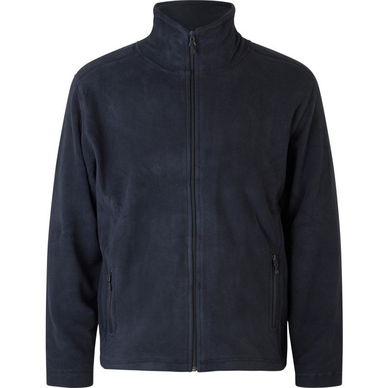 ID Microfleece jacka, marinblå, stl 6XL