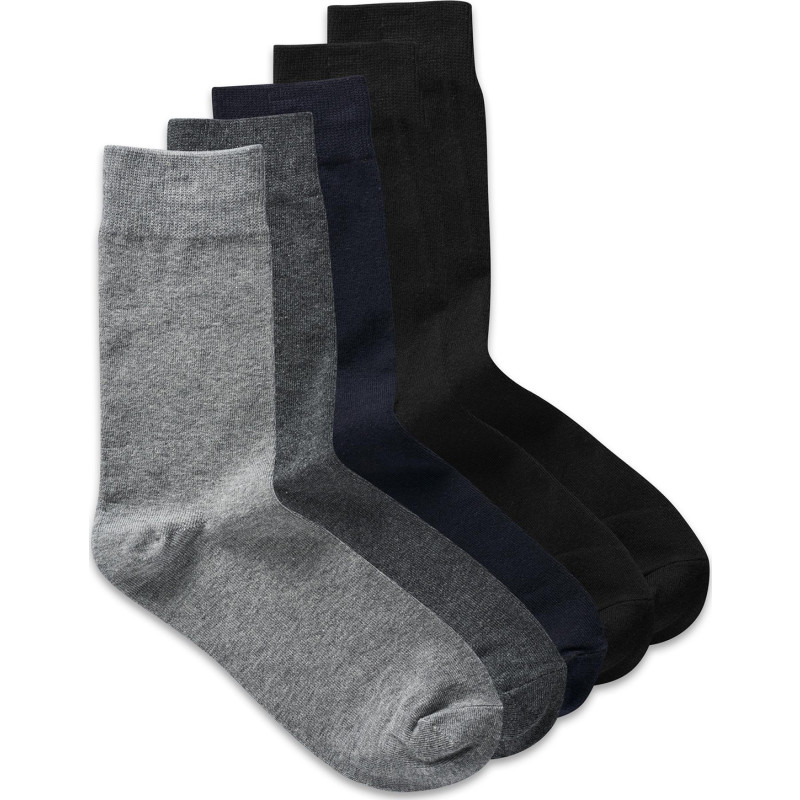 Jack & Jones Jens strømper i bomuld, 5-pak, mix