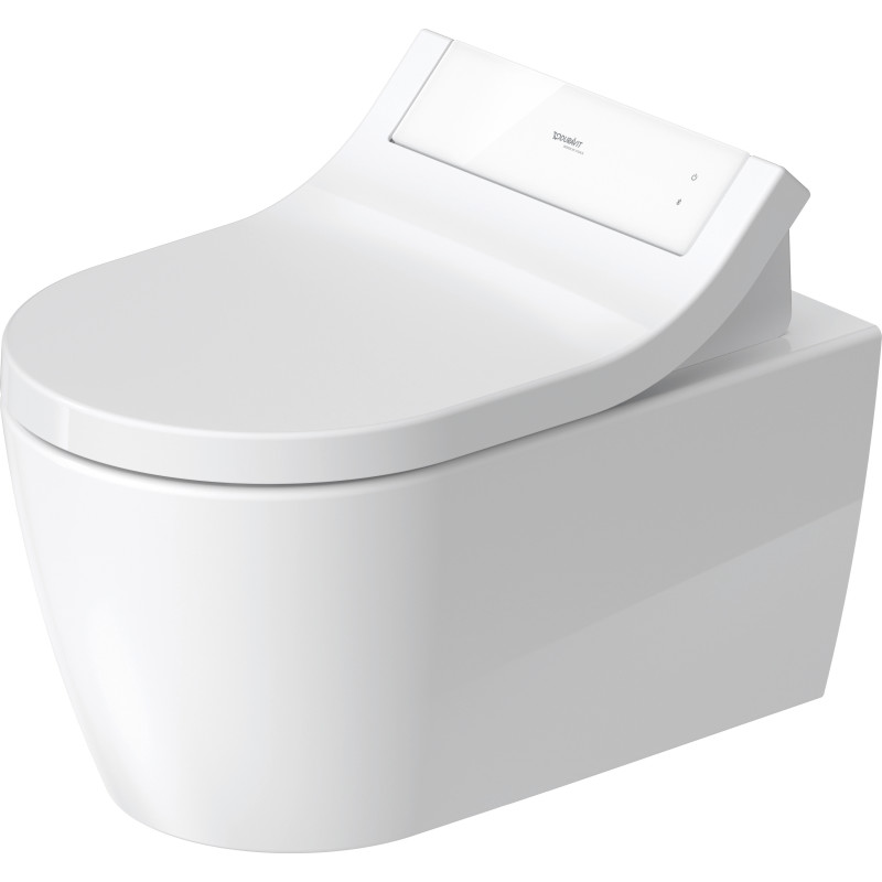 Duravit Me by Starck v&auml;ggh&auml;ngd toalett, utan spolkant, vit