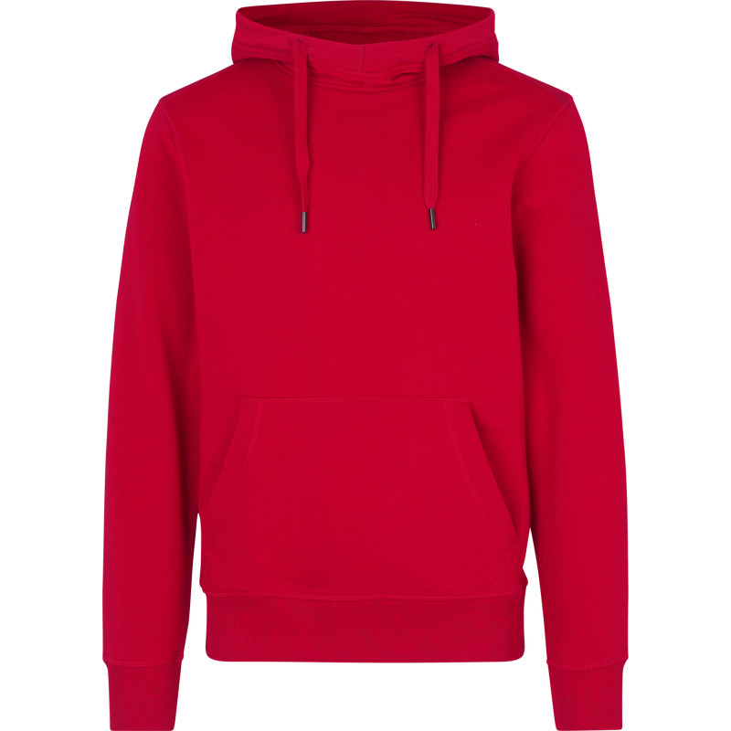 ID Core hoodie, rød, str. S