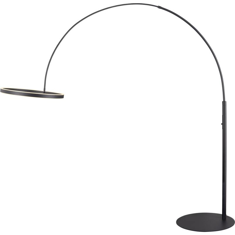 One Bow Gulvlampe 2700/3000K Black - SLV One Bow FL - Stue - Moderne - Metal - Med flere lyskilder