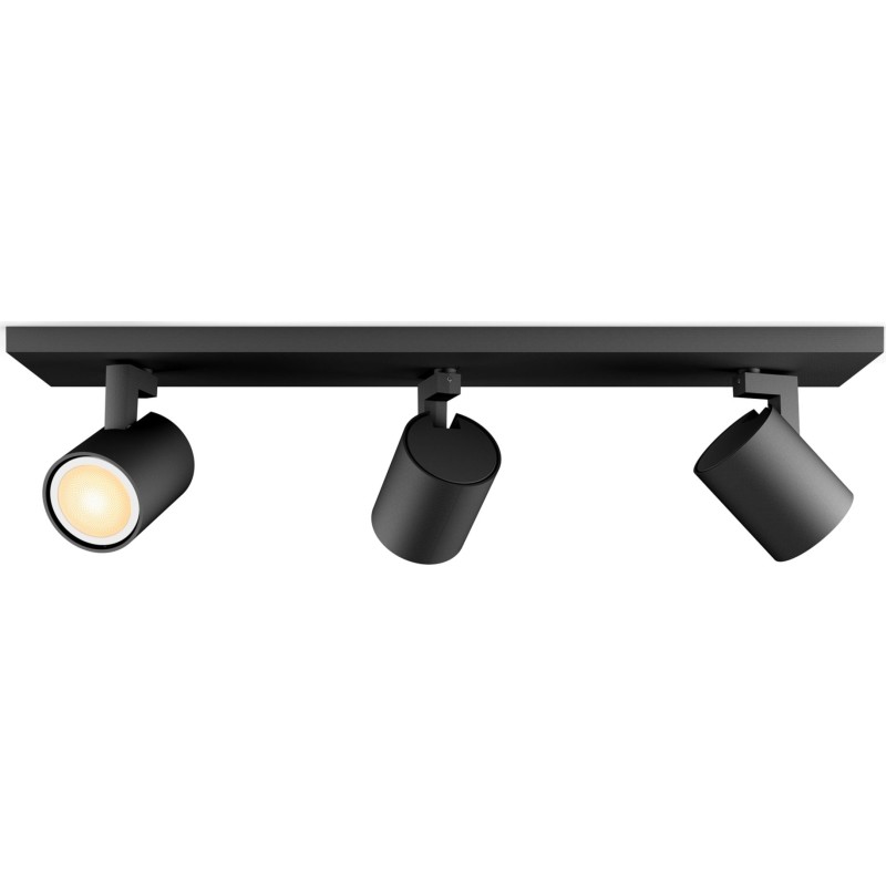 Philips Hue Runner takspotlight, 3 spotlights, svart