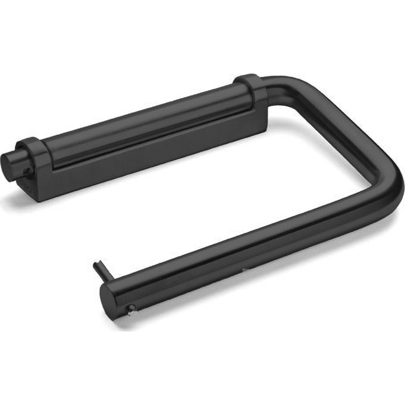 d line toiletrulleholder, 145mm, børstet PVD charcoal