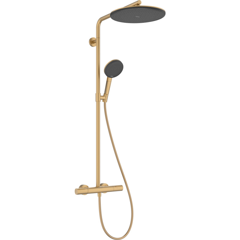 hansGrohe Raindance Alive S Puro brusesæt 300 1jet EcoSmart m/termostat børstet bronze PVD
