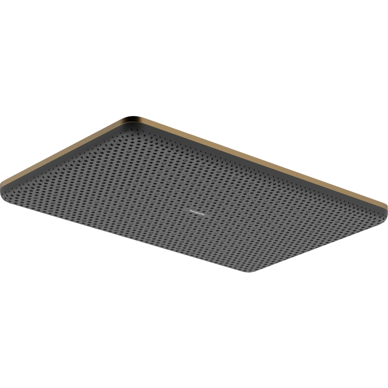 Hansgrohe Raindance Alive Q huvuddusch, 34,3x21,4 cm, borstad brons