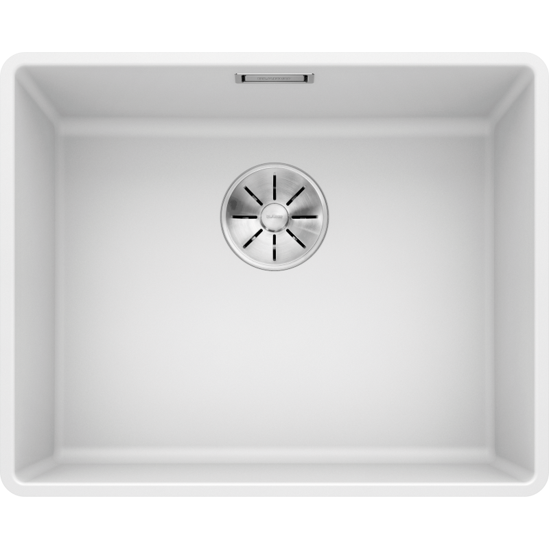Blanco Subline 500-F UXI diskb&auml;nk, 52,7x42,7 cm, vit