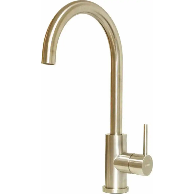 Lavabo Kubus 140 RS Rund k&ouml;ksblandare, m&auml;ssing