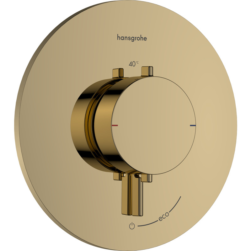 Hansgrohe Ecostat Comfort S brusearmatur, guld