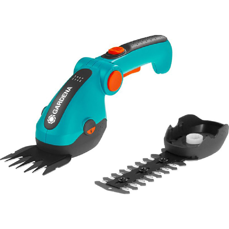 3 st Gardena grässax / busktrimmer, batteridriven