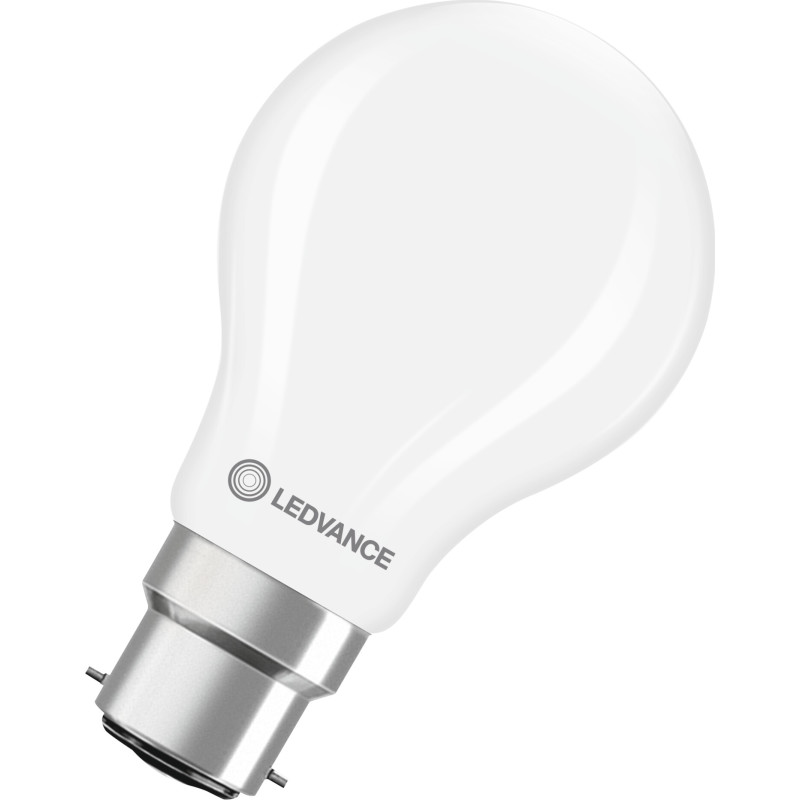 Ledvance E22 standardlampa, 2700K, 3,4W