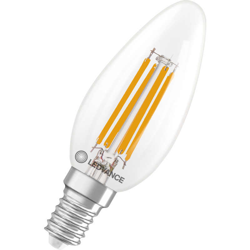 Ledvance Classic E14 kronljuslampa, 2700K, 4,8W