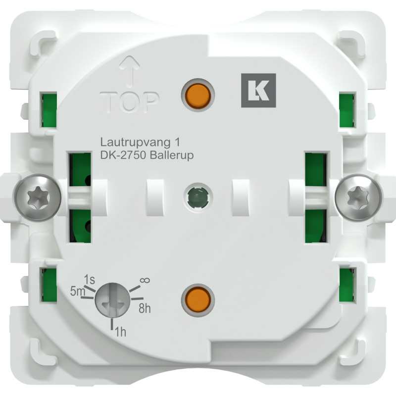 SCHNEIDER ELECTRIC Count-down timer, LK FUGA, 10A, without cover, white