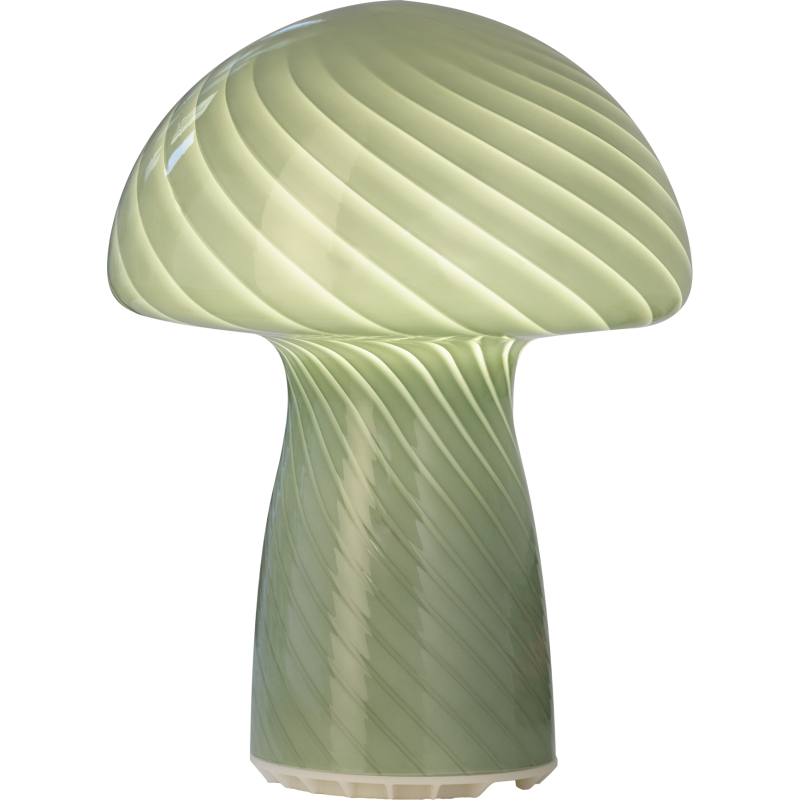 Veli Line Mushroom uppladdningsbar bordslampa, gr&ouml;n