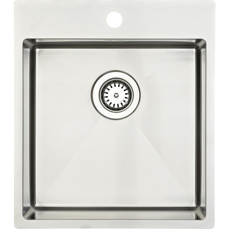 Lavabo Kubus 440 Soft diskb&auml;nk, 44x50 cm, rostfritt st&aring;l