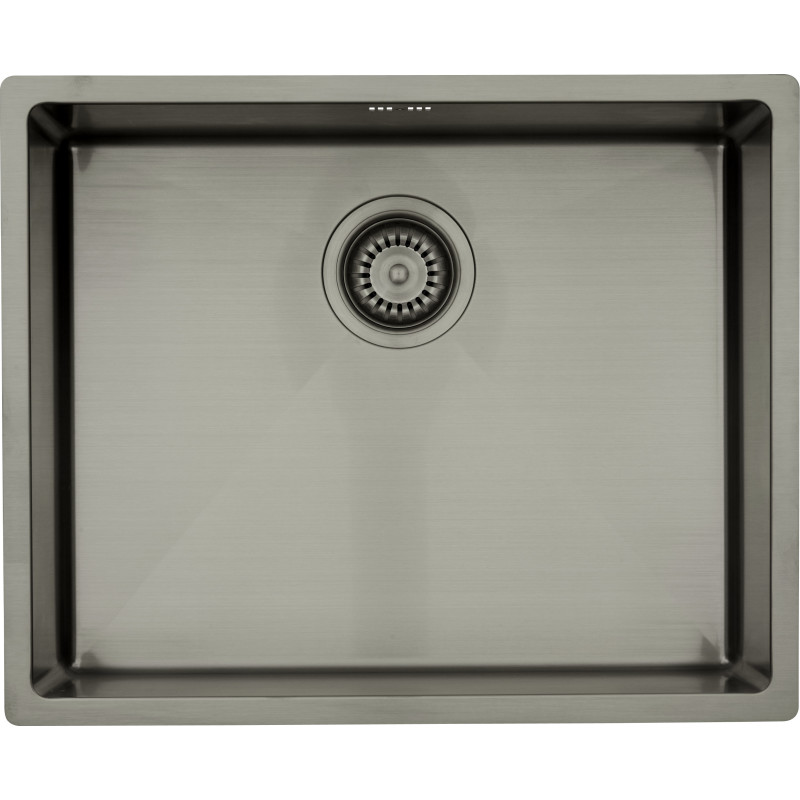 Lavabo Kubus 500 Soft køkkenvask, 54x44 cm, sort krom