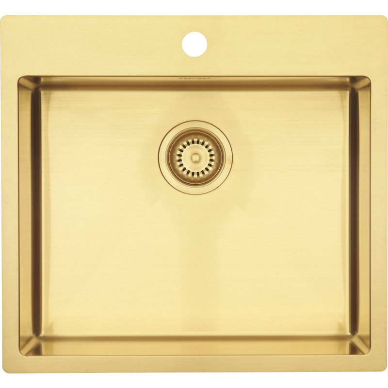 Lavabo Kubus 540 Soft diskb&auml;nk, 54x50 cm, guld