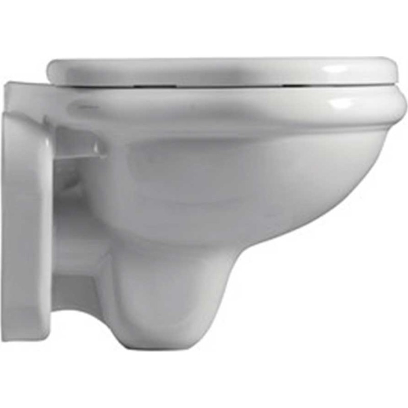 Lavabo Retro v&auml;ggh&auml;ngd toalett, vit