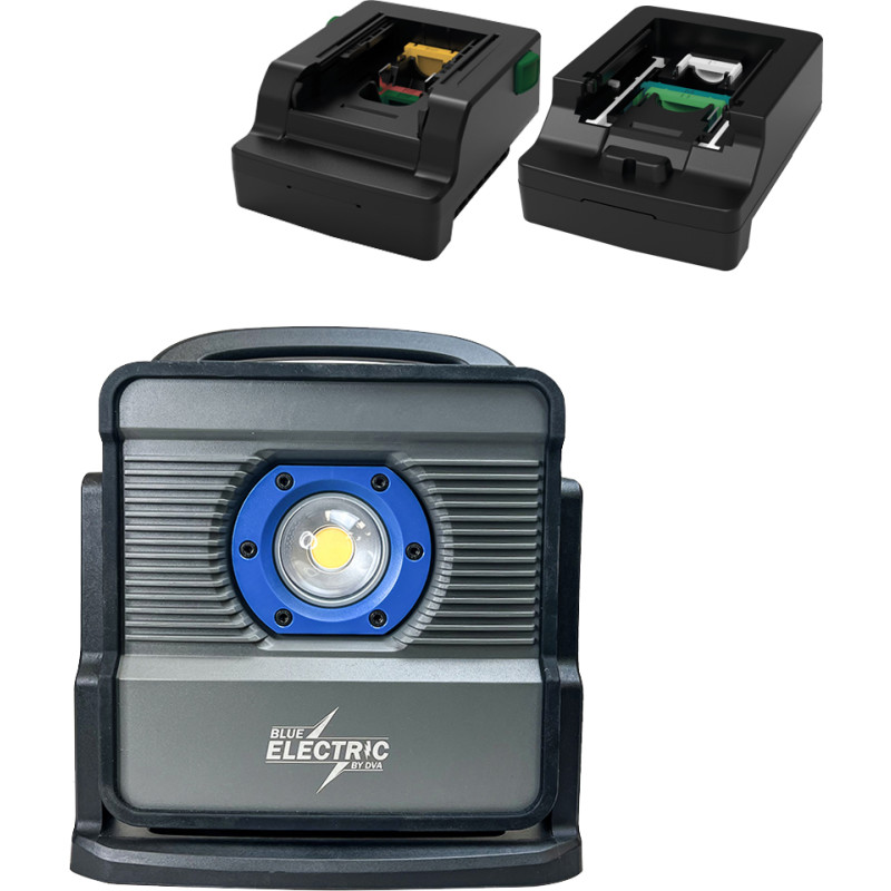 Blue Electric arbetslampa, Plus Line hybrid 5000LM