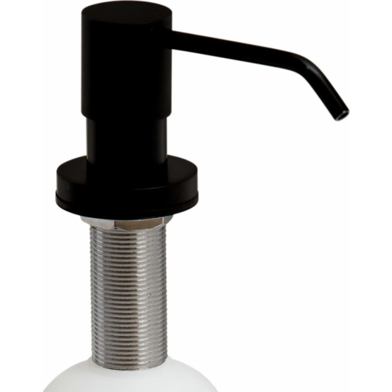Lavabo Luna sæbedispenser, mat sort