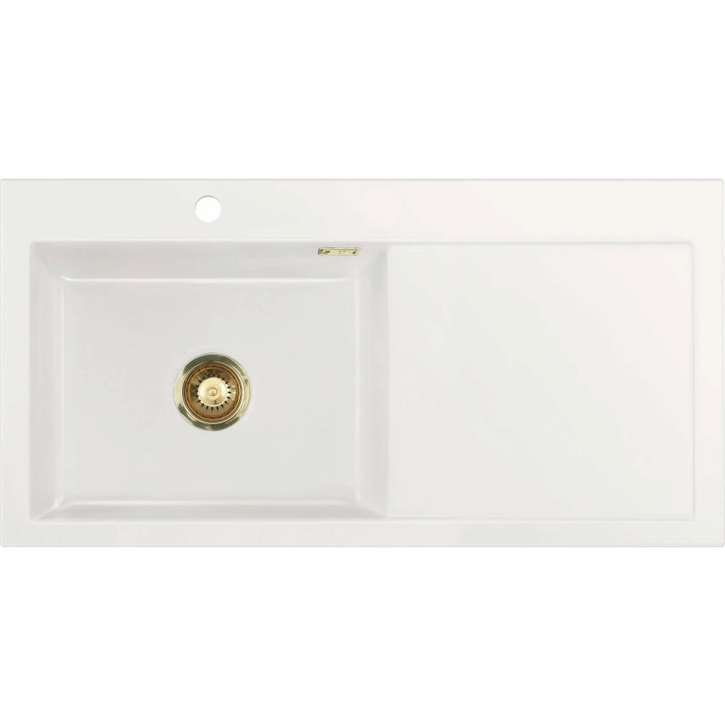 Lavabo Mera 100 SL køkkenvask, 100x51 cm, hvid