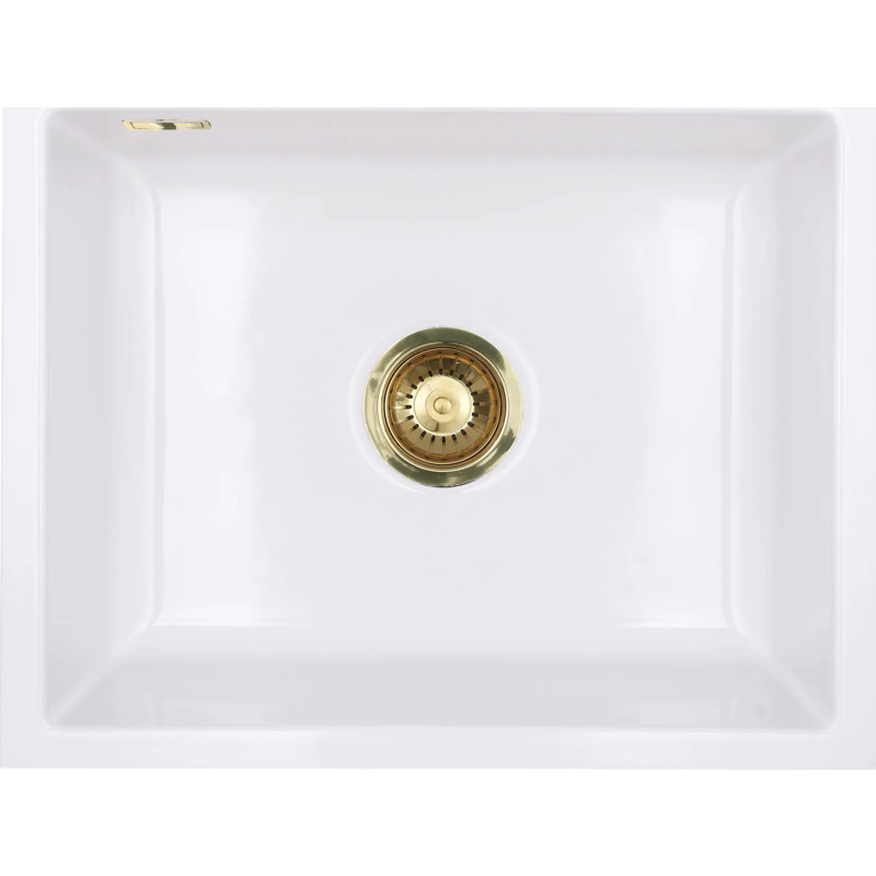 Lavabo Mera 50U køkkenvask, 55,1x44,1 cm, hvid