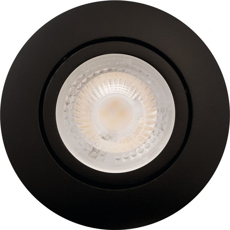 Scan Products Luna Quick Install 2.0 indbygningsspot, 2700K, mat sort