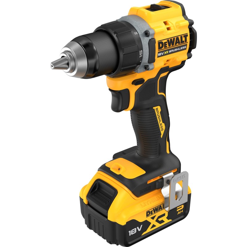 DeWalt 18V XR DCD794P2T-QW boremaskine, 2 stk. 18V x 5.0 Ah