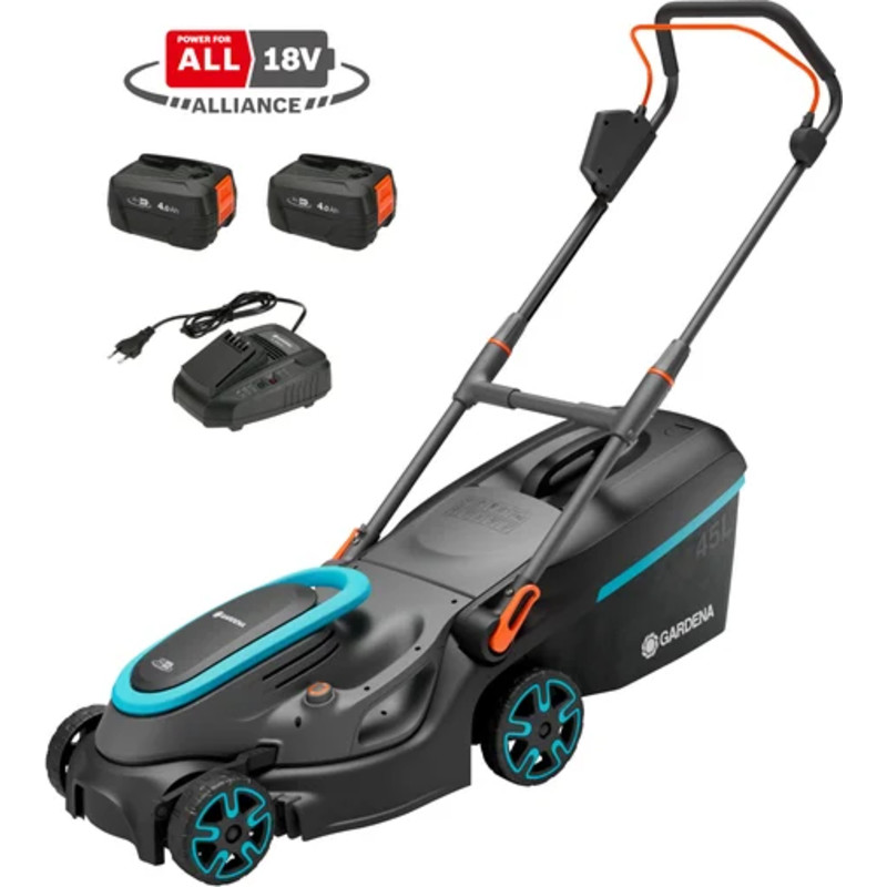 Gardena Powermax plæneklipper 18V, 37 cm