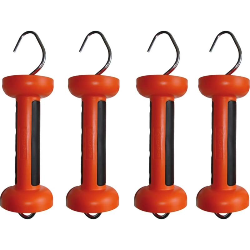 Gallagher Soft Touch håndtag til reb, orange, 4 stk