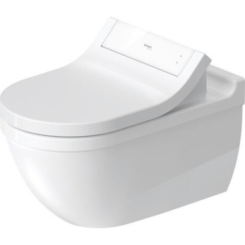 Duravit Starck 3 duschtoalett, reng&ouml;ringsv&auml;nlig, vit