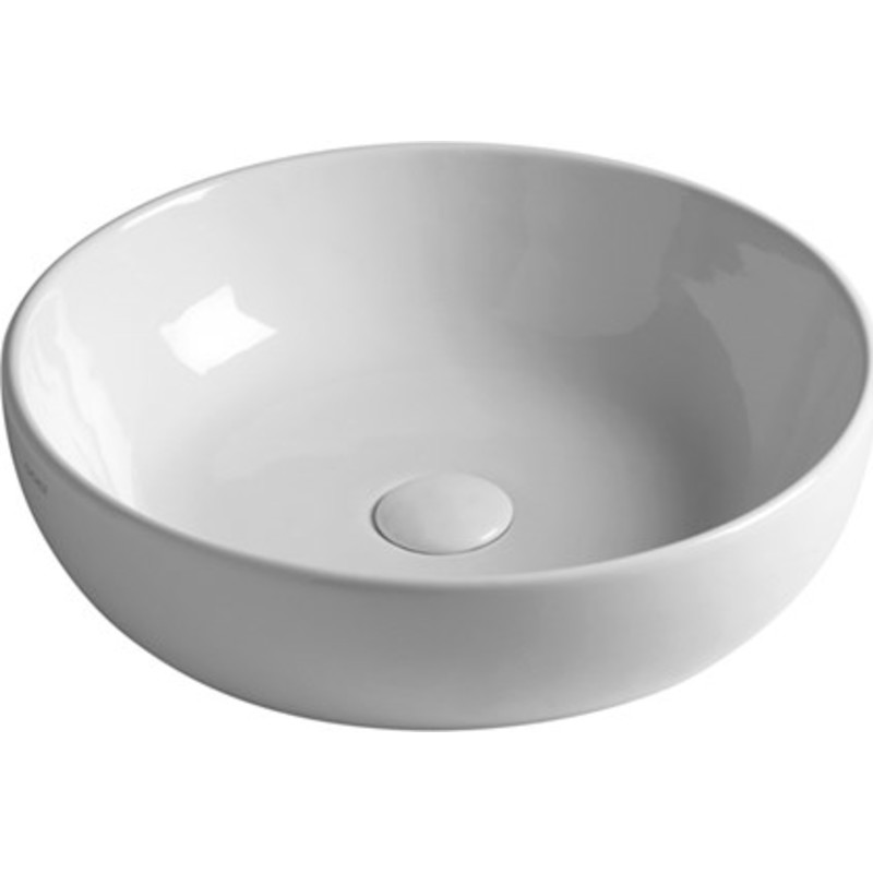 Kriss Easy handfat, Ø45 cm, matt vit