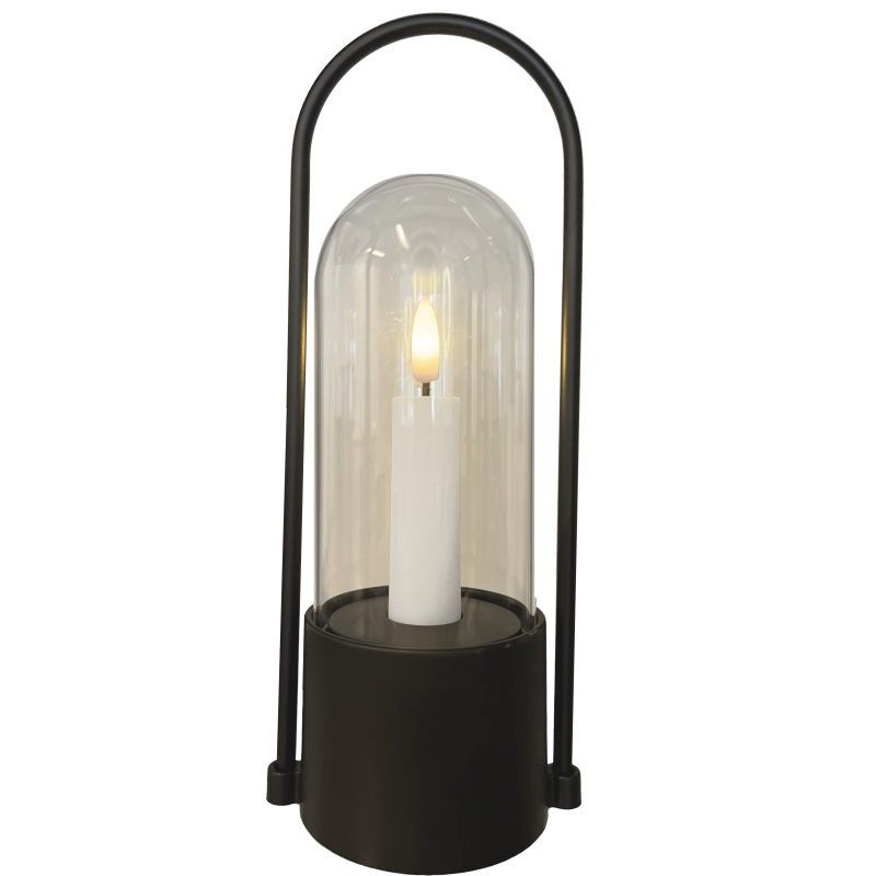 Veli Line lykta med LED kronljus