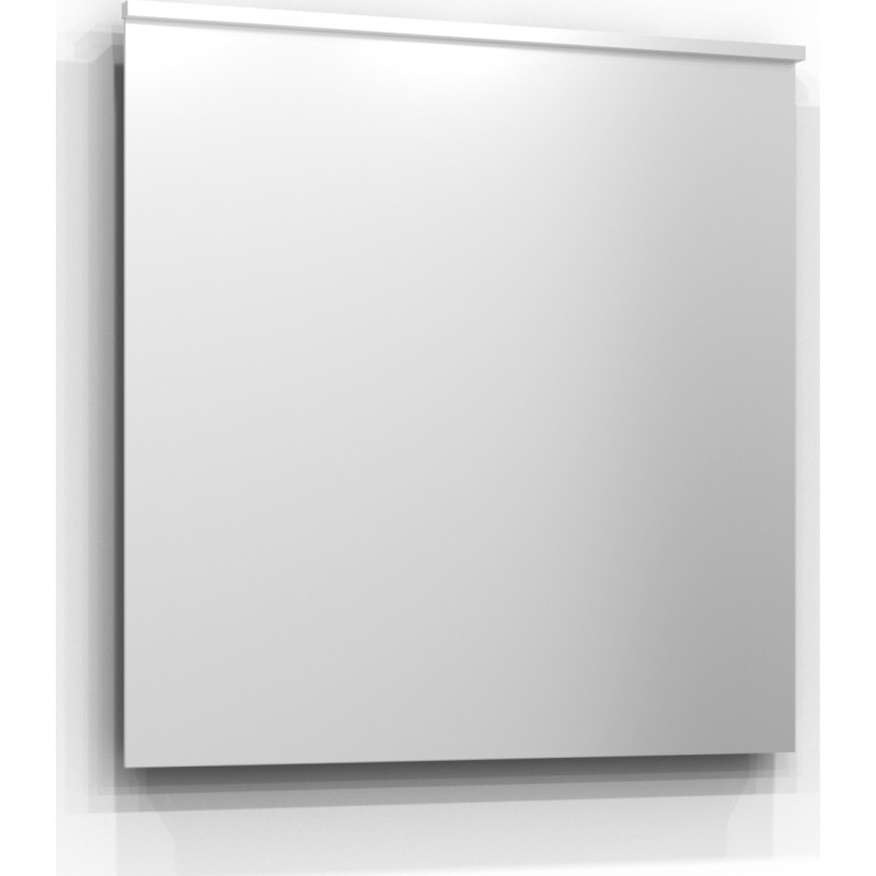 Svedbergs Tived spejl med LED, 80 x 82 cm, hvid