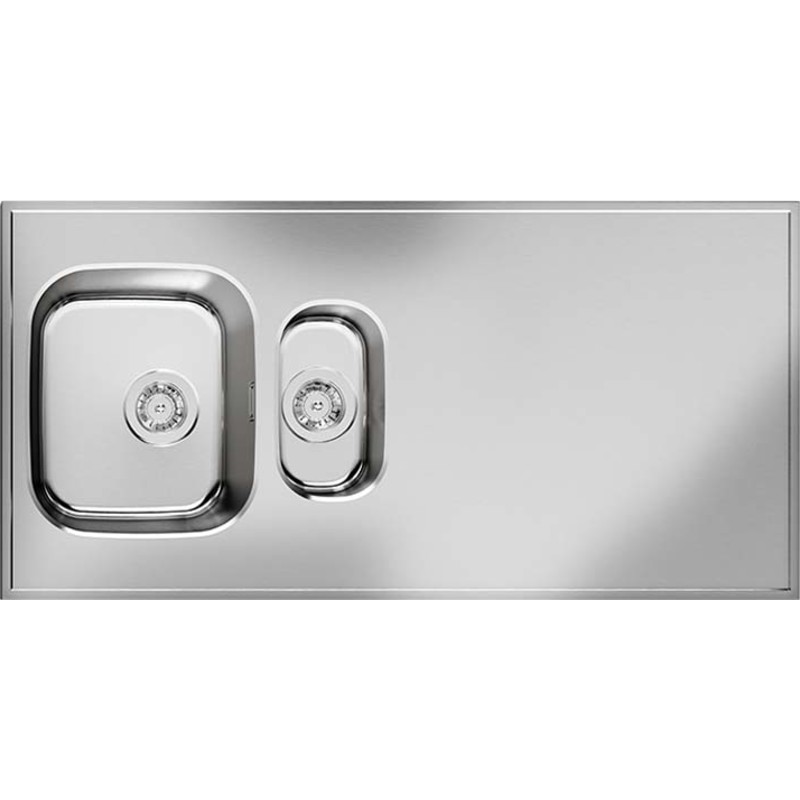 Purus Basic G stålbord, 120x60 cm, rustfrit stål