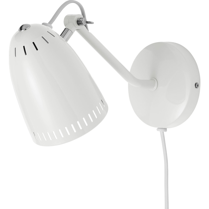 Superliving Dynamo v&auml;gglampa, vit
