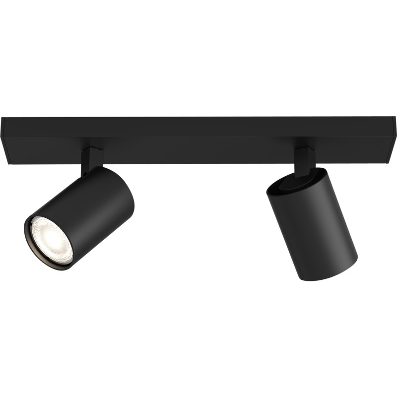 Astro Ascoli Twin spotlampe, 2 spots, sort