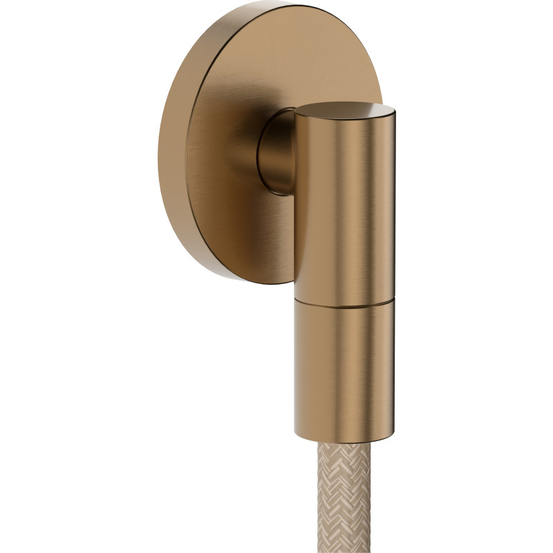 Hansgrohe FixFit Fine S slangeudtag, børstet bronze