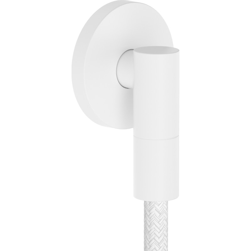 Hansgrohe FixFit Fine S slanguttag, matt vit