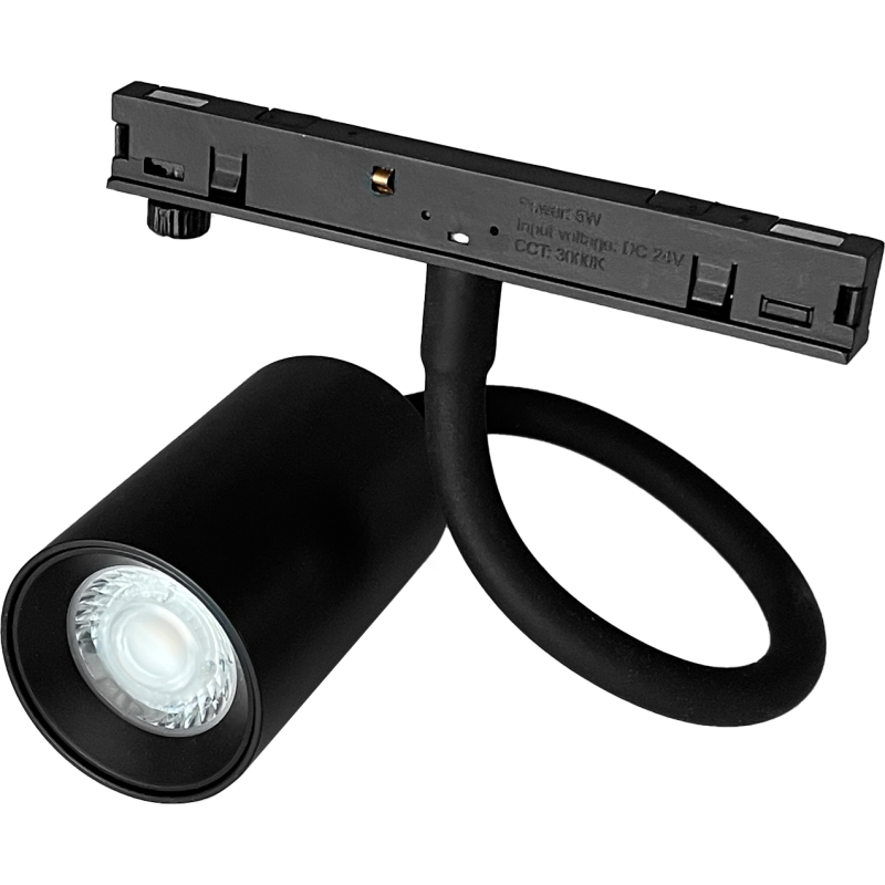 Ecofoss Click Flex skinnespot, sort