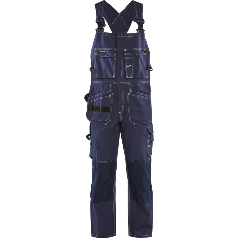 Blåkläder Workwear 2600 hantverkshängselbyxor, marinblå, st D124