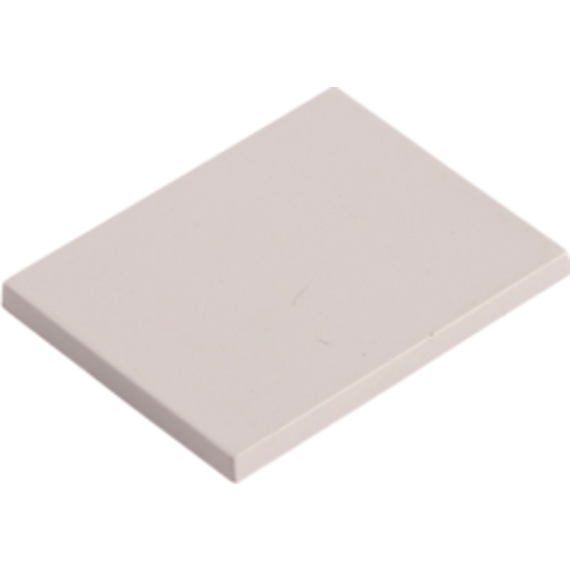 Ansell Lighting ändlock utan hål, 26x21,3 mm, aluminium