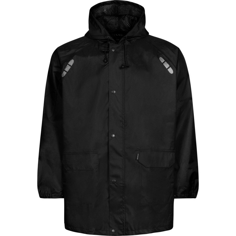 Lyngsøe FOX6048 regnjacka, svart, stl 4XL