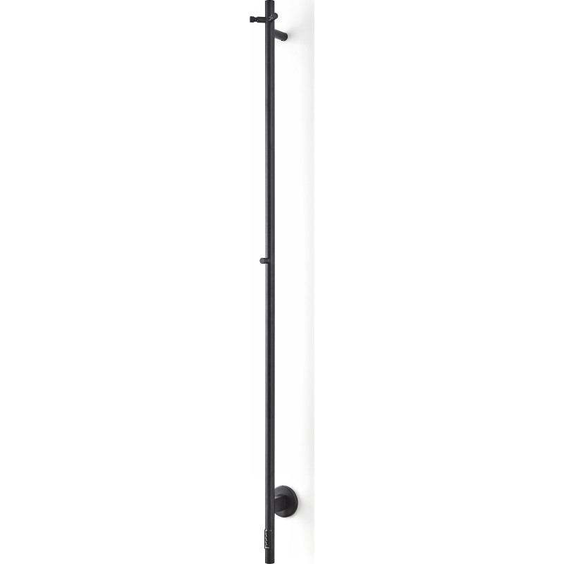 Cassøe Rimini håndklædetørrer, el, 8,5x148 cm, mat sort