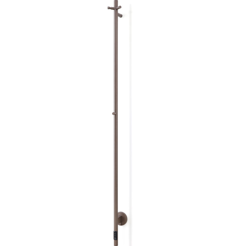Cassøe Rimini håndklædetørrer, el, 8,5x148 cm, mat bronze