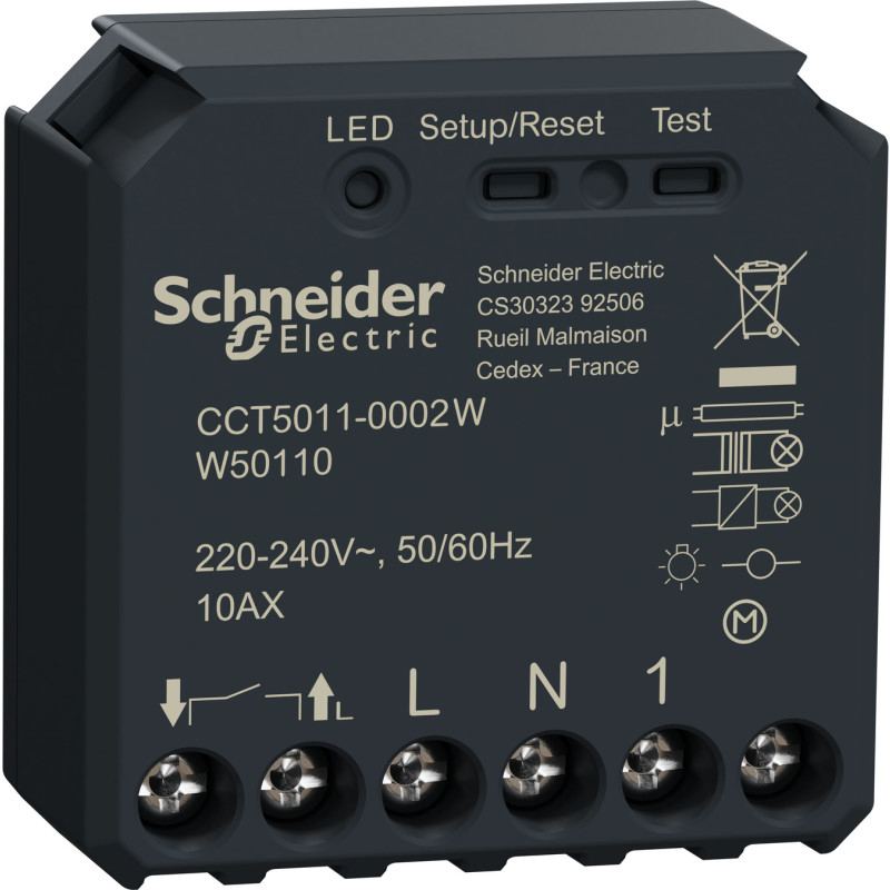 Schneider Electric Wiser zigbee afbryder for dåsemontering